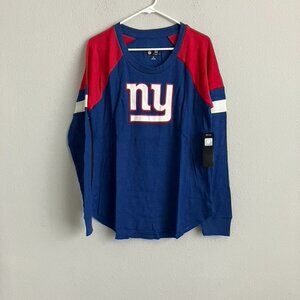 NFL Team Ladies' Point guard Long Sleeve Thermal - Giants (Sz XL) a383496
